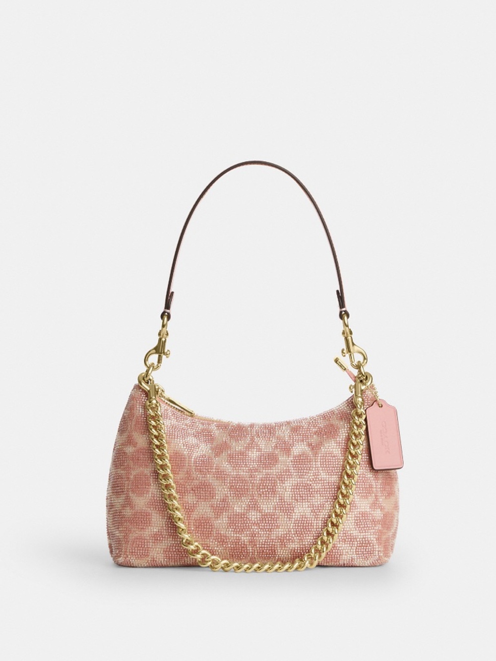 Coach Outlet Teri Shoulder Bag In Signature Beaded Satin